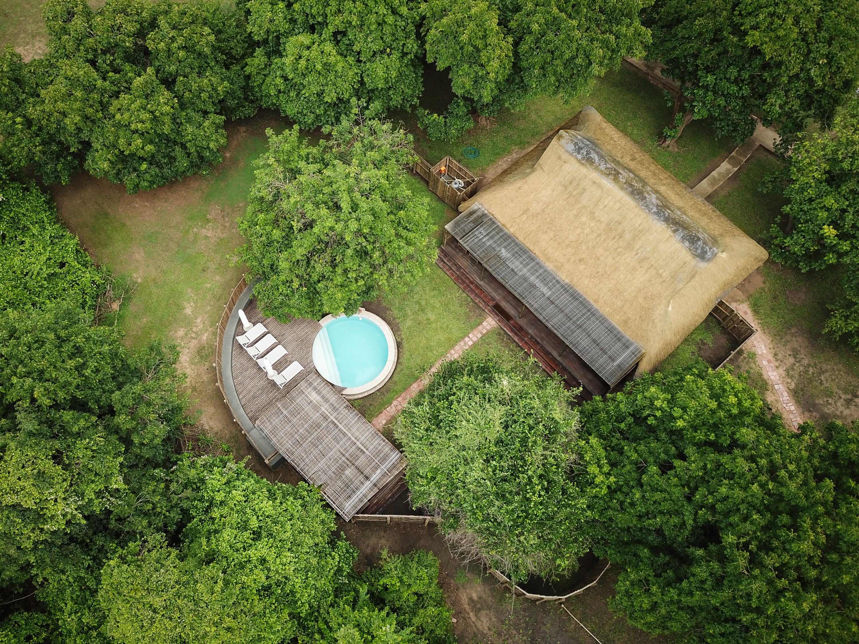 Director's House - Aerial View