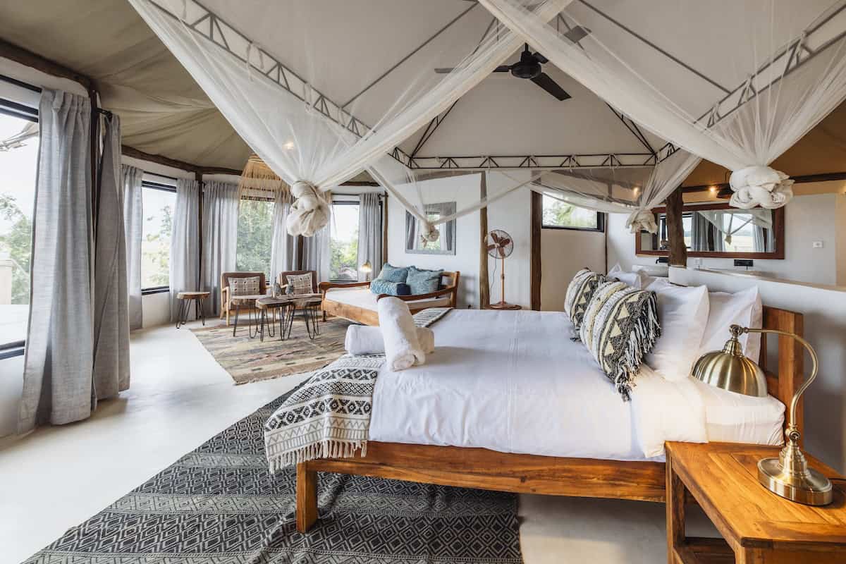 Sunset House Kafunta Safaris Bedroom