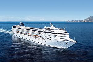 MSC Cruise - Aeriel View